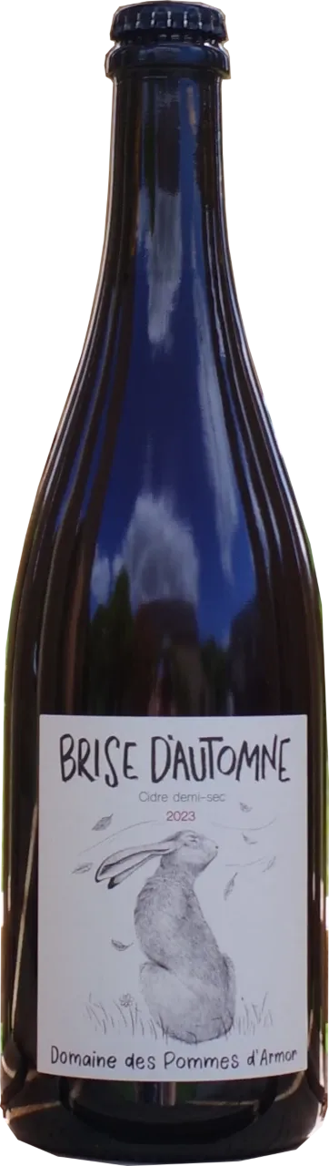 une bouteille d'Brise d'Automne