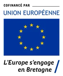 logo de L'Europe s'engage en Bretagne