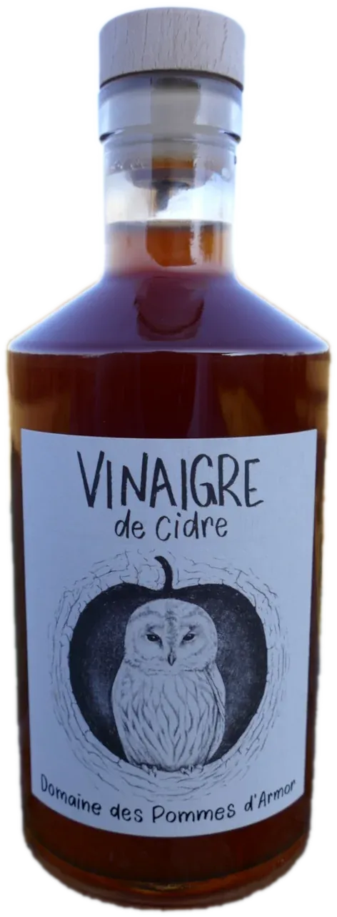 une bouteille de vinaigre